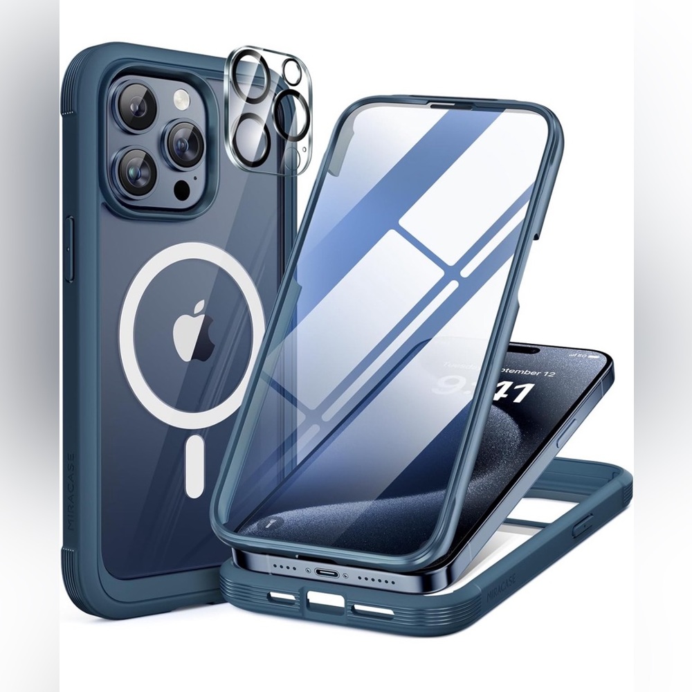 Miracase Magnetic for iPhone 15 Pro Max Case 6.7''